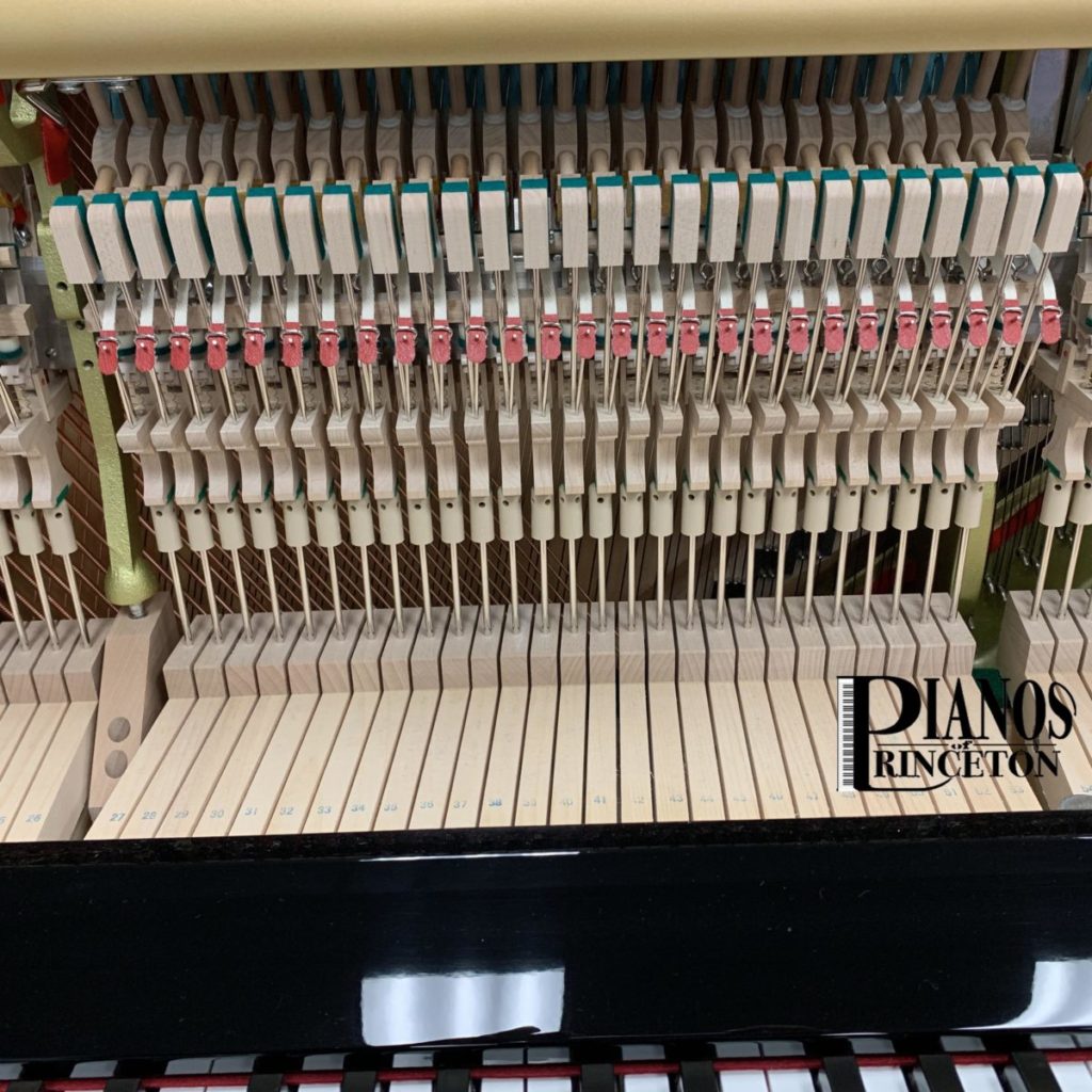 Yamaha U3 Piano action