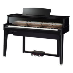 Yamaha N1x Hybrid Piano showing Grand Piano ActionInside