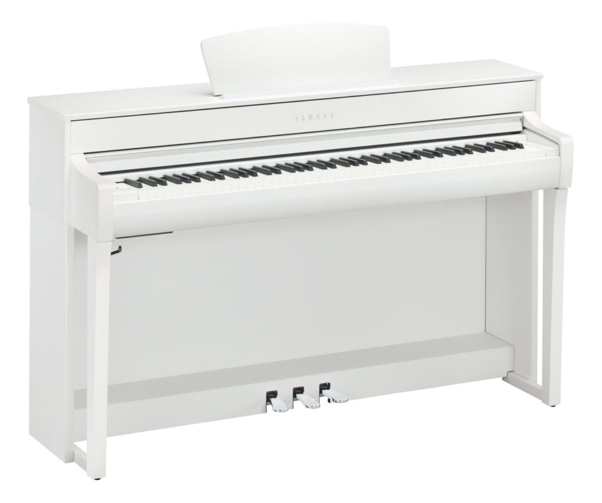 Yamaha CLP-735 WH Matte White Digital Piano