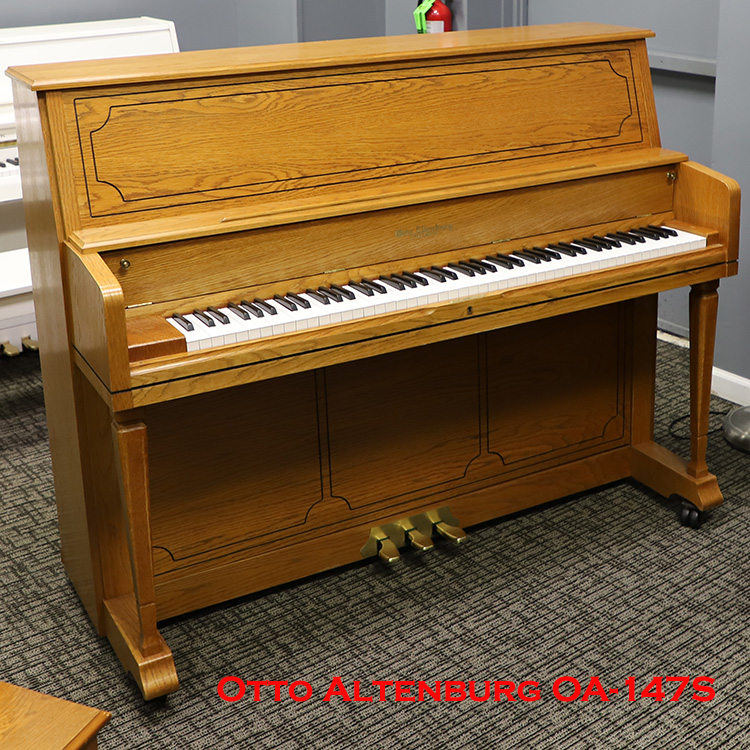 otto altenburg used upright piano