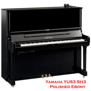 Yamaha YUS3sh3 silent piano in polished ebony