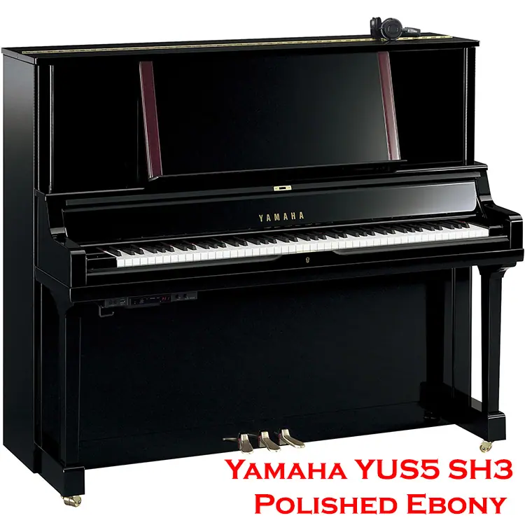 Yamaha YUS5SH3 Silent Upright Piano - Pianos of Princeton
