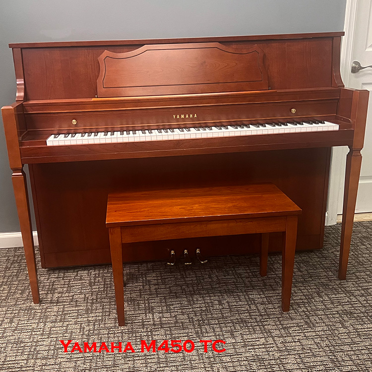 Yamaha m450tc used upright piano for sale in new jersey