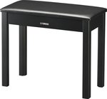 Picture of a Yamaha CSP-255 piano bench in mate black