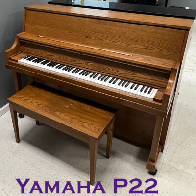 yamaha p22 oak used piano for sale