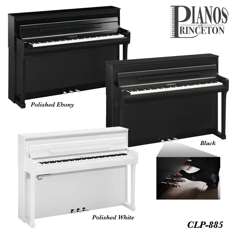 CLP-885 YAMAHA CLAVINOVA DIGITAL PIANO - Yamaha Pianos of Princeton