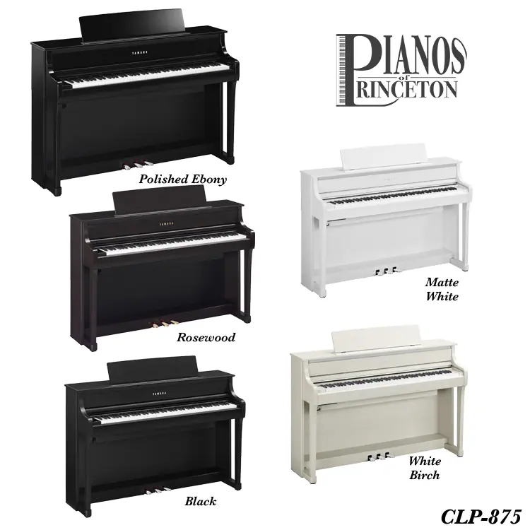 CLP-875 YAMAHA CLAVINOVA DIGITAL PIANO - Yamaha Pianos of Princeton