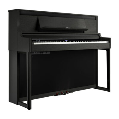 Roland LX6 digital piano in Charcoal Black finish
