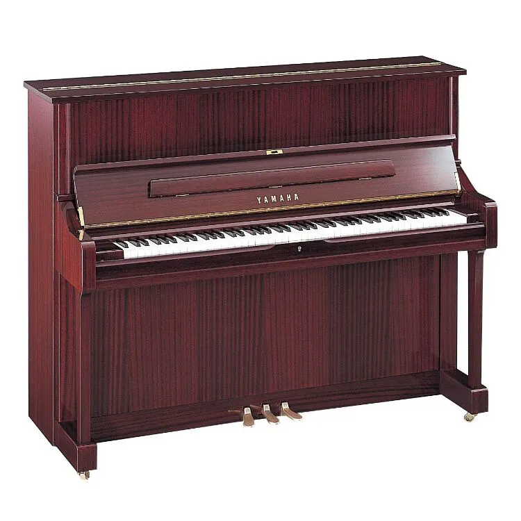 Yamaha U1 Upright Piano in Polished Mahogany Finish