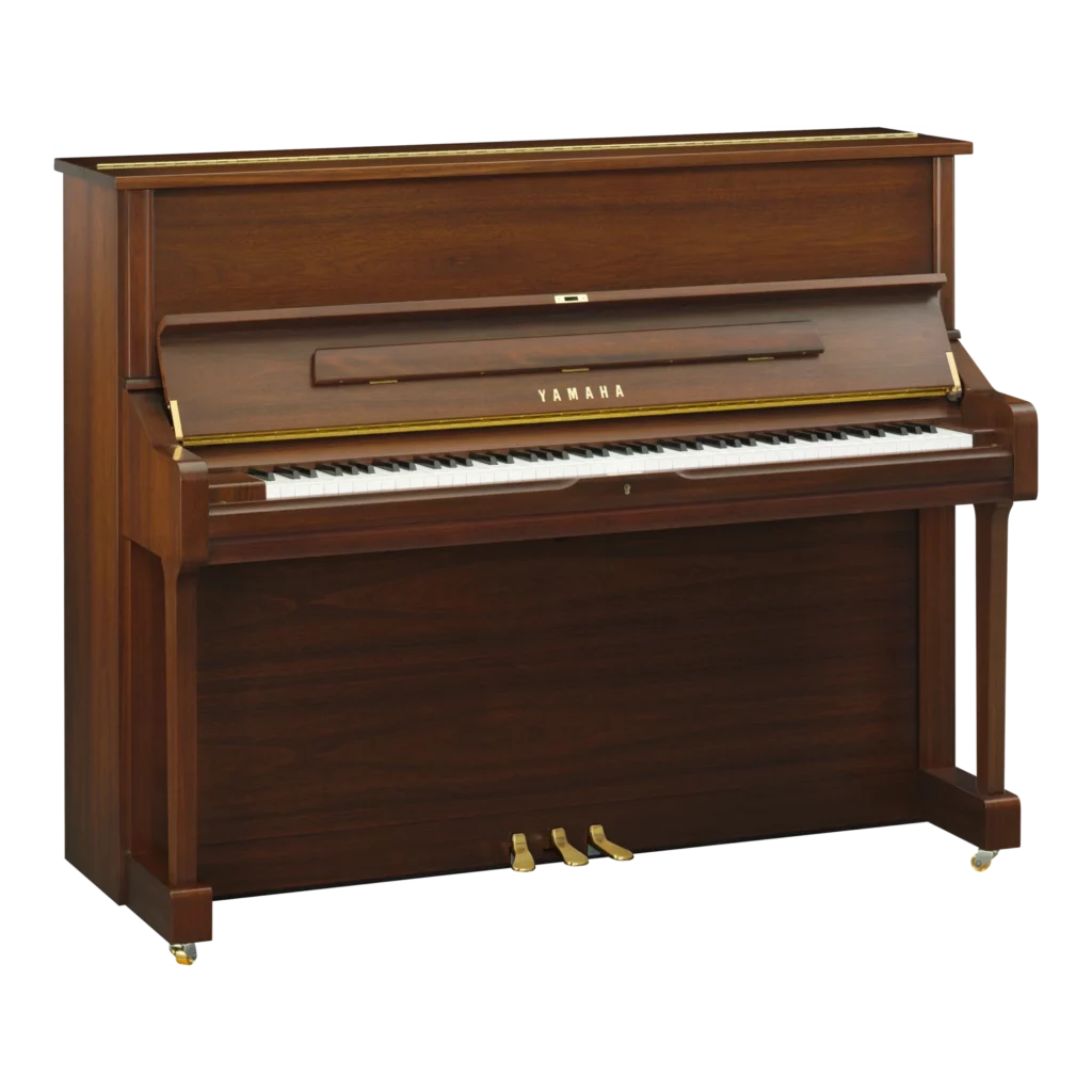 Yamaha U1 Upright Piano in Satin American Walnut Finish