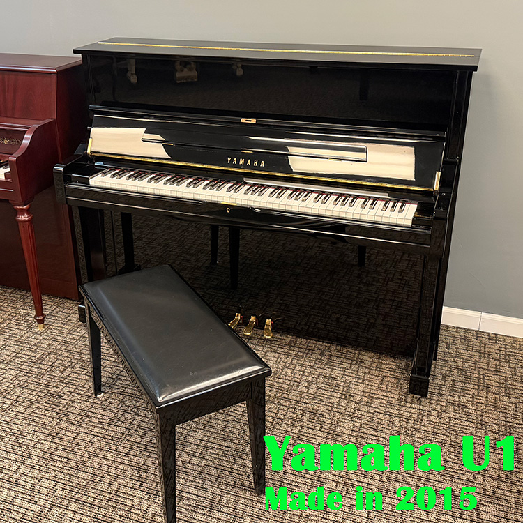 Yamaha U1 used upright piano made in 2015