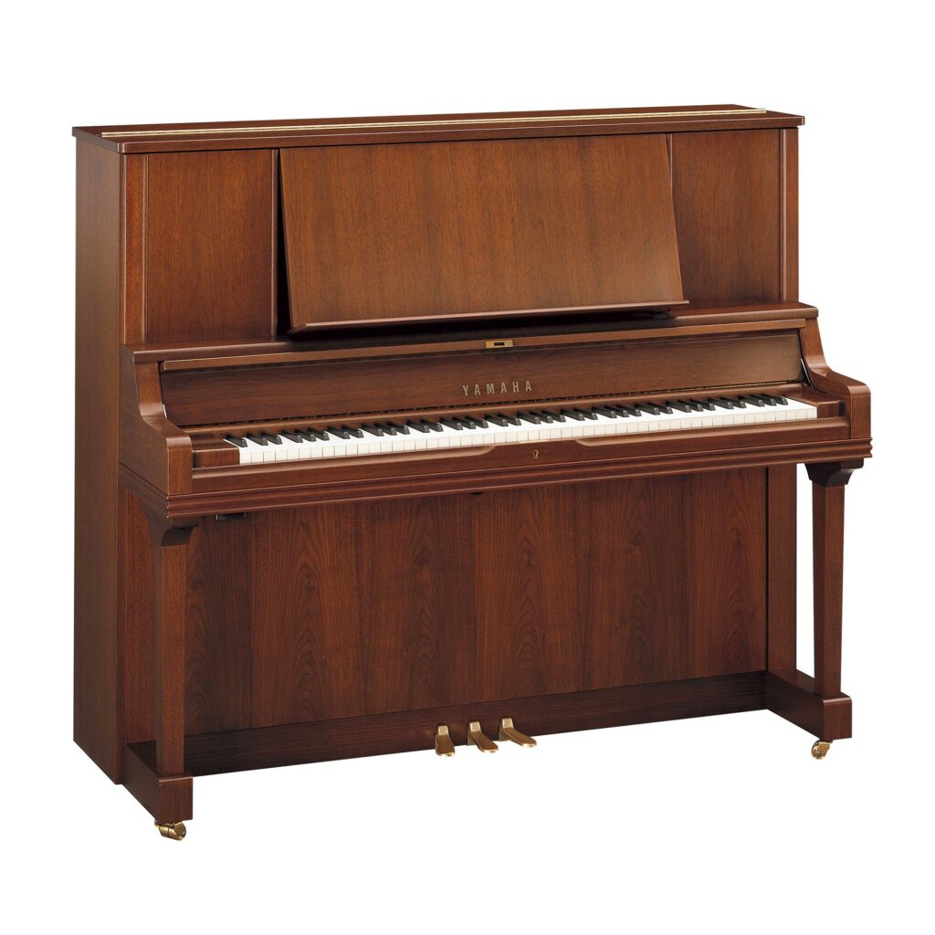 Yamaha YUS5 Upright Piano in Satin American Walnut Finish